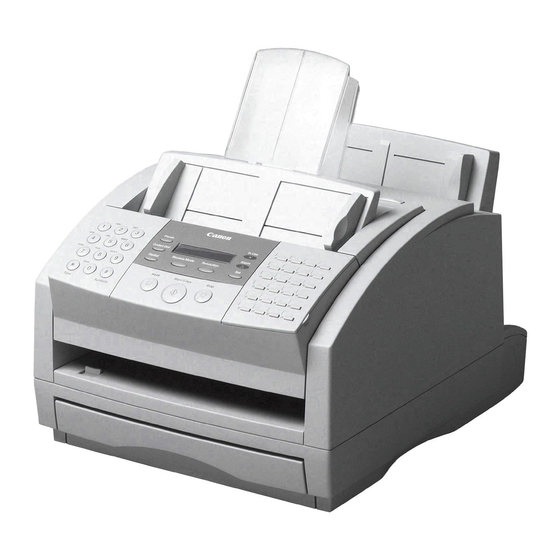 Canon FAX – L350 Simplified Manual