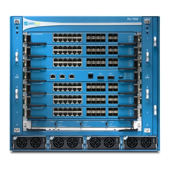 PaloAlto Networks PA-7000 Series Hardware Reference Manual