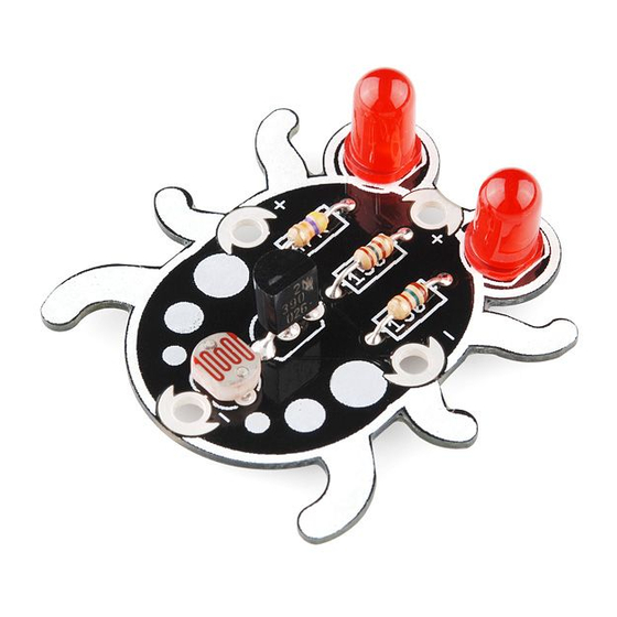 sparkfun Weevil Eye Soldering Kit Manuals