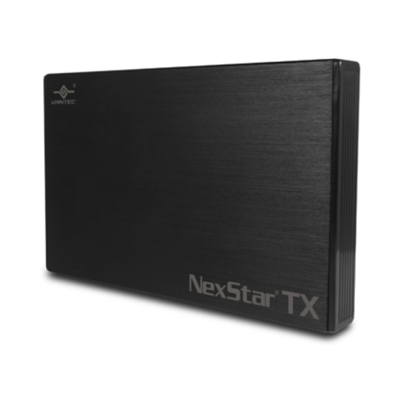 Vantec NexStar TX NST-228S3-BK Installation Manual