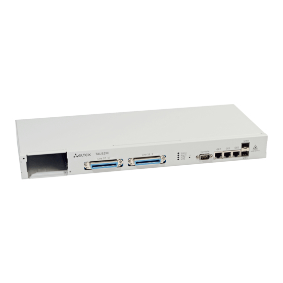 ELTEX TAU-32M.IP Operation Manual