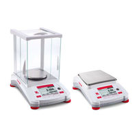 OHAUS Adventurer AX423AU Instruction Manual