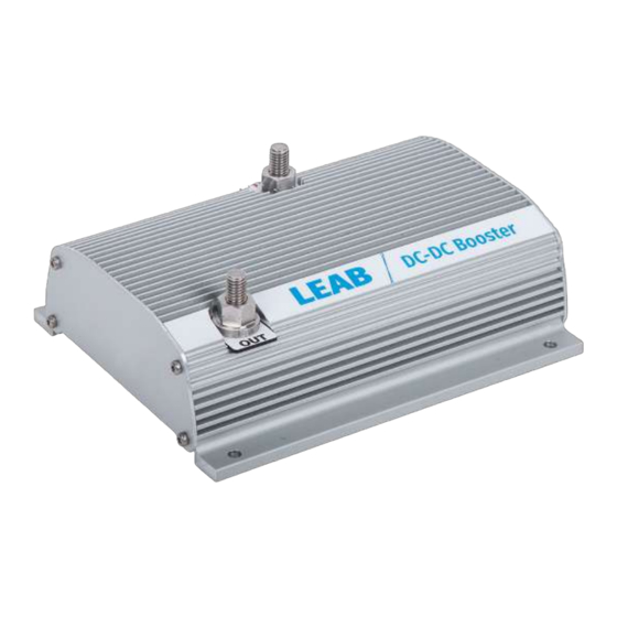 User Manuals: LEAB BPC 12-12/40 Charge Booster