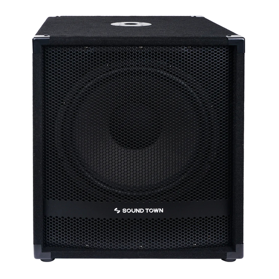 Sound Town METIS-15SDPW Product Manual