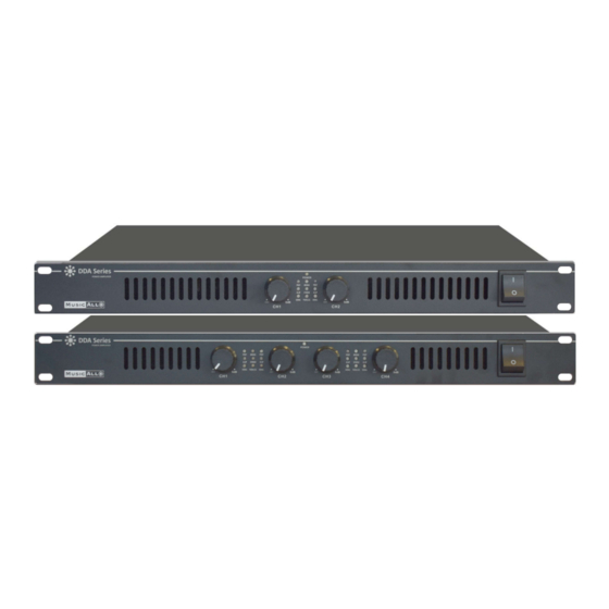 Dateq DDA-2300 Installation And Operation Manual