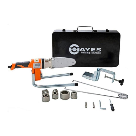 User Manuals: Hayes HY PRO Series Fusion Pipe Welder