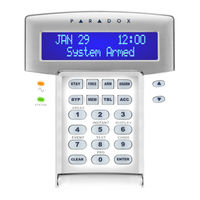 Paradox EVO K641R User Quick Reference Manual