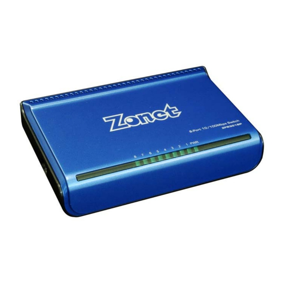 Zonet ZFS3018P Product Data