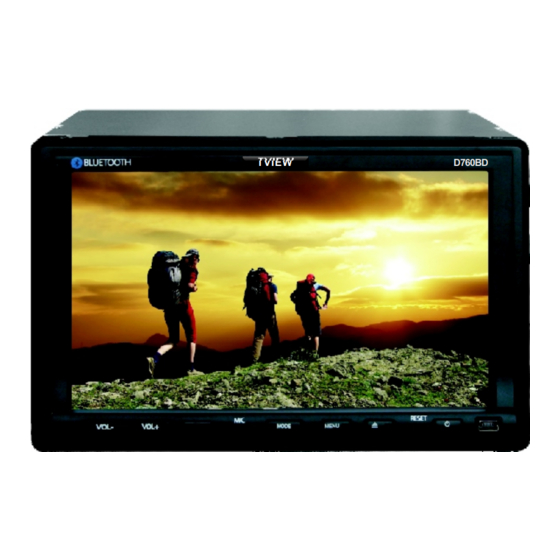 Tview D760BD Owner's Manual