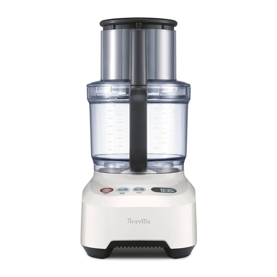 Breville BFP800 Instruction Booklet