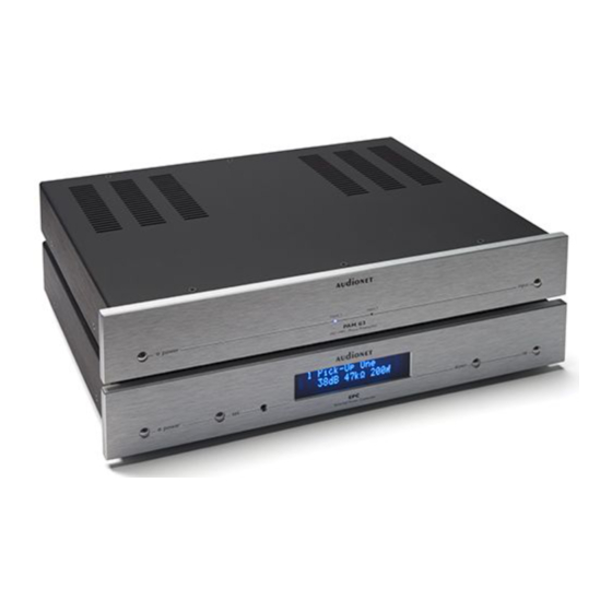 Audionet PAM G2 User Manual