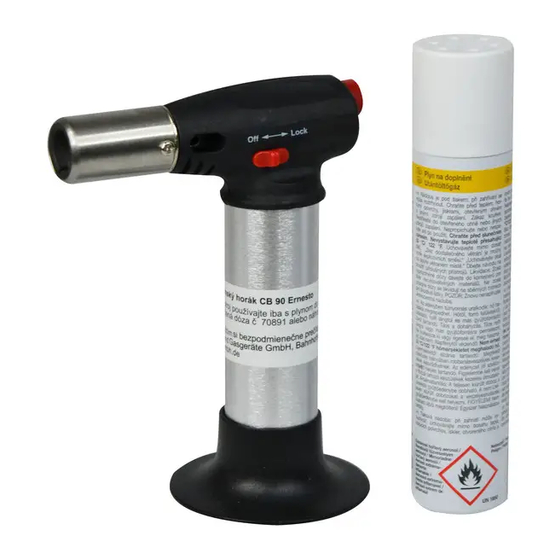 Ernesto CB 90 Instructions For Use