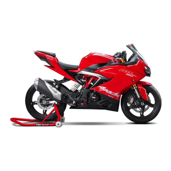 TVS Apache RR 310 Owner's Manual