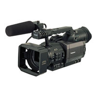 Panasonic DV PROLINE AG-DVX102BEN Service Manual