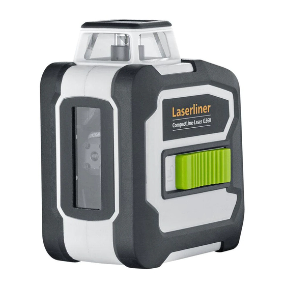 LaserLiner CompactLine-Laser G360 Manual