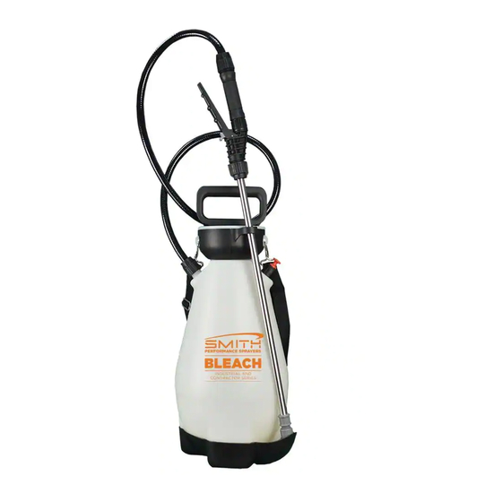 Smith Bleach Sprayer Quick Start Manual