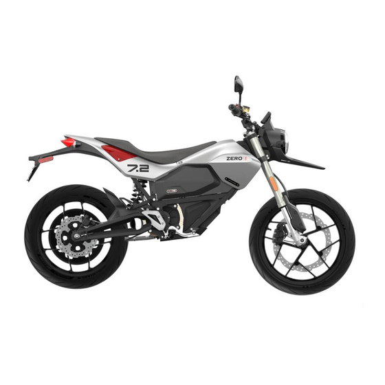 Zero Motorcycles FXE 2022 Owner's Manual