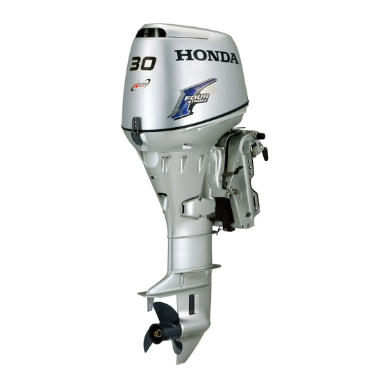 Honda BF30D Owner's Manual