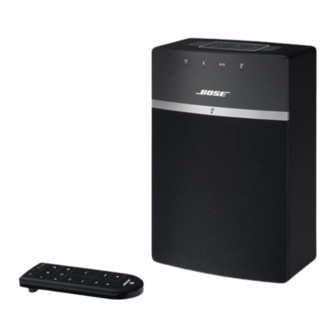 Bose SOUNDTOUCH 10 Owner's Manual