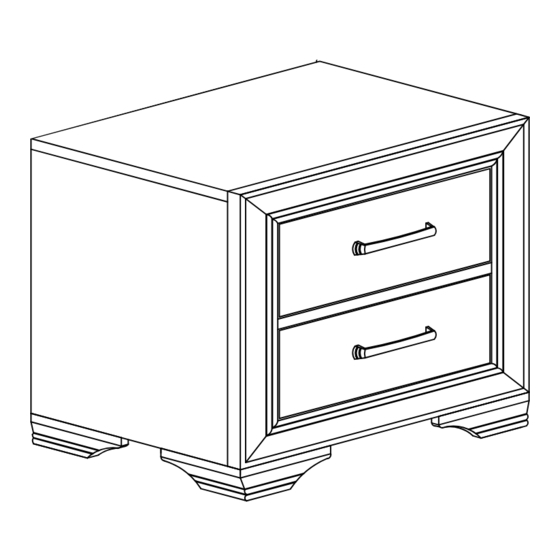 ROOMS TO GO DVDR HD1622-403C Assembly Instruction
