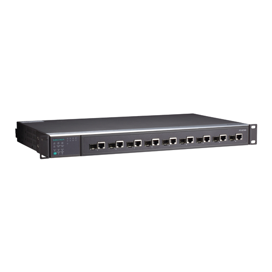 Moxa Technologies PowerTrans PT-G7509 Series Hardware Installation Manual
