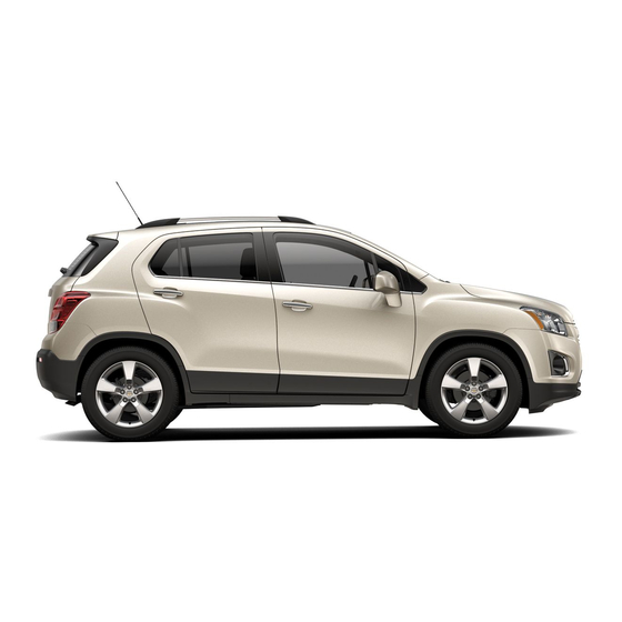 Chevrolet 2014 TRAX Owner's Manual