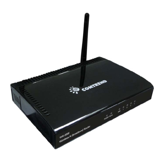 Comtrend Corporation WR-5881 Quick Installation Manual