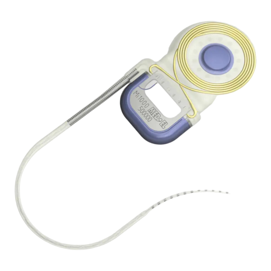 MED-EL Mi1000 Surgical Manualline