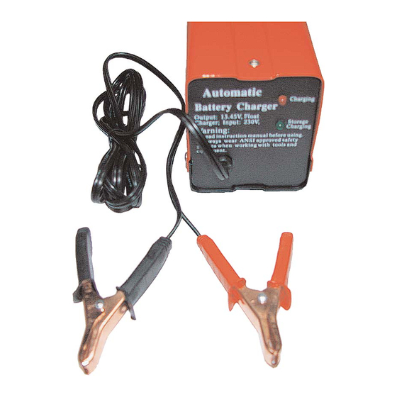Uni-max Battery Charger 2 User Manual