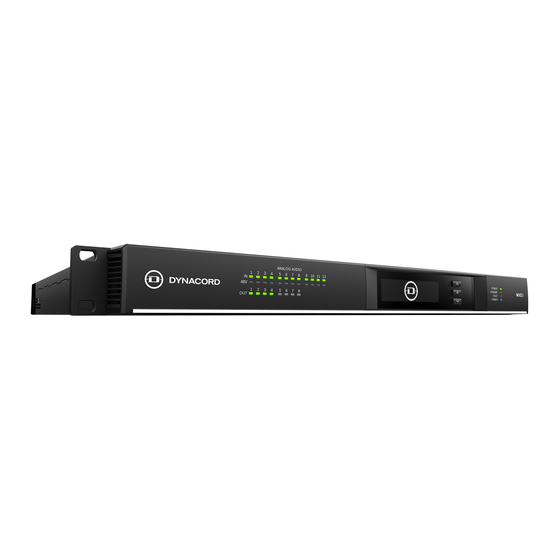 Dynacord MXE5 Installation Manual