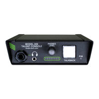 Studio Technologies M209 User Manual
