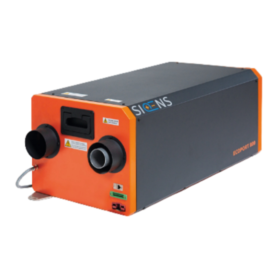 Siqens Ecoport 800 Operating Manual