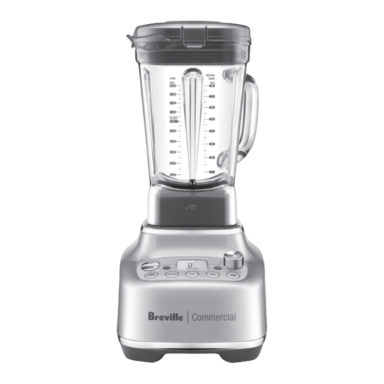 Breville Super Q Pro Instruction Book