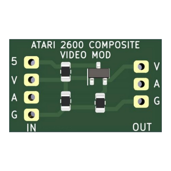 Atari 2600 Installation Manual