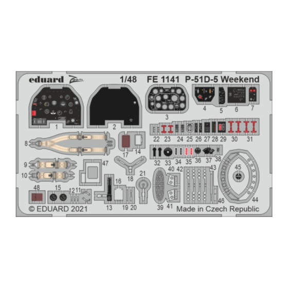 Eduard P-51D-5 Weekend Instructions