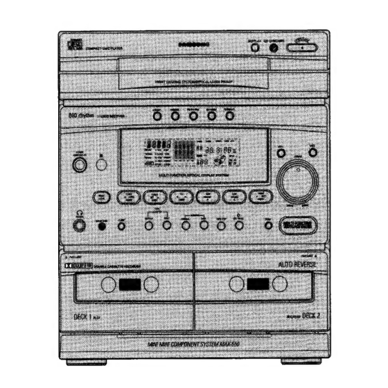 Samsung MAX-550 Service Manual