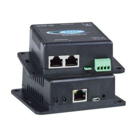 NTI ENVIROMUX E-MICRO-TRH Installation And Operation Manual