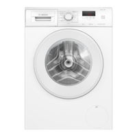 Bosch WGE03400EP User Manual And Installation Instructions