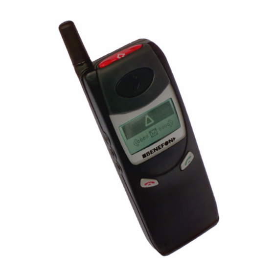 Benefon Seraph NT 2.0 Quick Manual