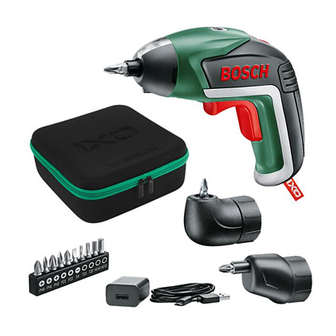 Bosch IXO Original Instructions Manual