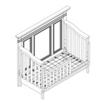 Oxford WESTPORT 4 IN 1 CONVERTIBLE CRIB Assembly Instructions Manual