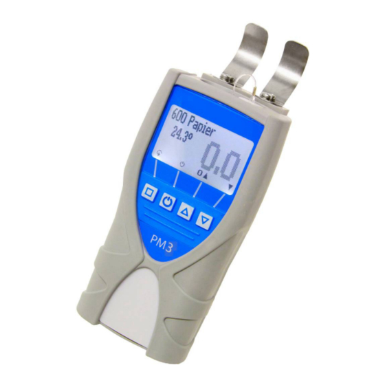 Schaller humimeter PM3 User Manual