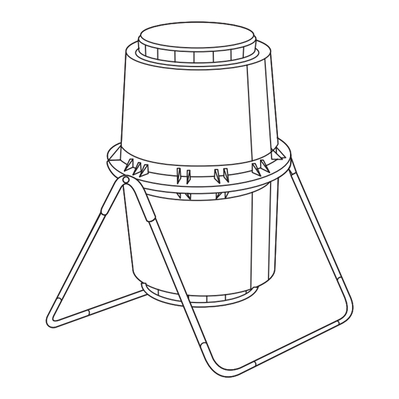 Tumbleweed 220L Compost Tumbler Assembly Instructions