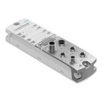 Festo CPX-AP-I-PB-M12 Instructions & Operating