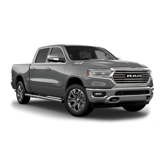 RAM 1500 2WD 2021 Owner's Manual