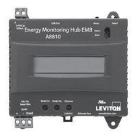 Leviton A8810 Installation And Operation Manual