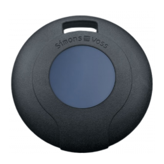 Simons Voss Technologies MobileKey Manual