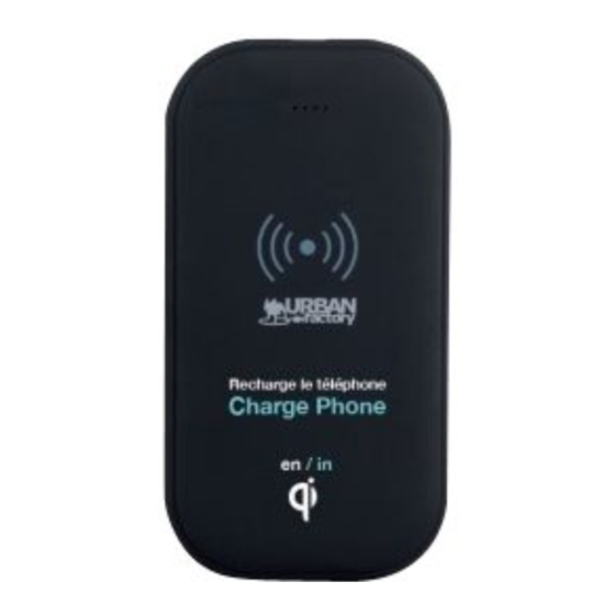 Urban Factory FREE PowerBank Quick Start Manual