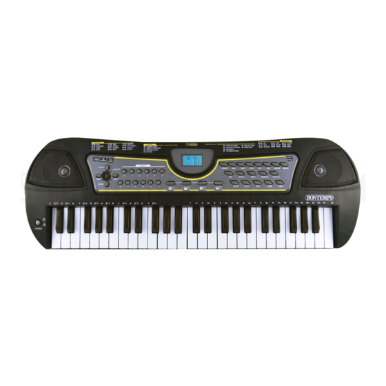 Bontempi 15 4909 Owner's Manual