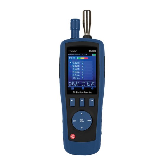 Reed Instruments R9930 Instruction Manual